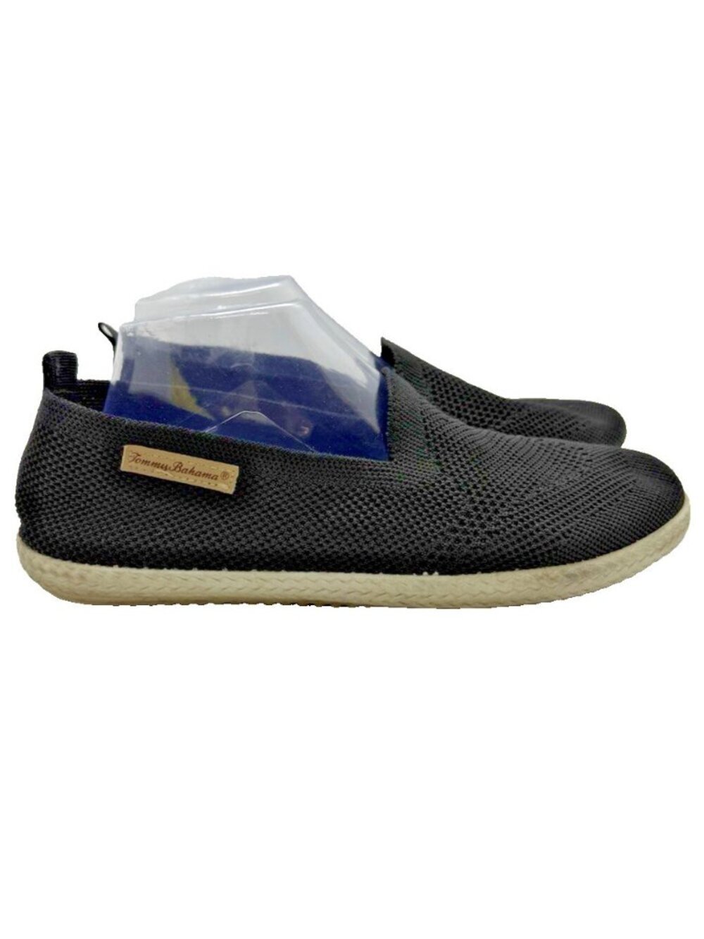 Tommy Bahama Sunset Slip On Shoes Women's 9 Memory Foam Knit Shoes Black 247155